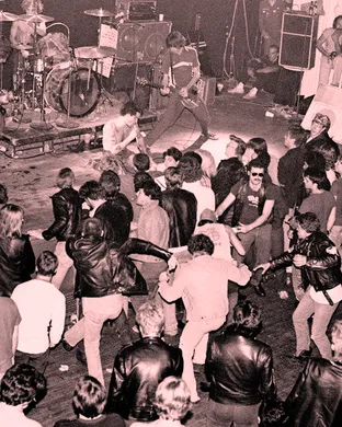 Live concert by Black Flag