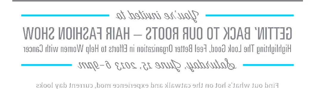 Royal Roots and Runways Hair & Fashion Show